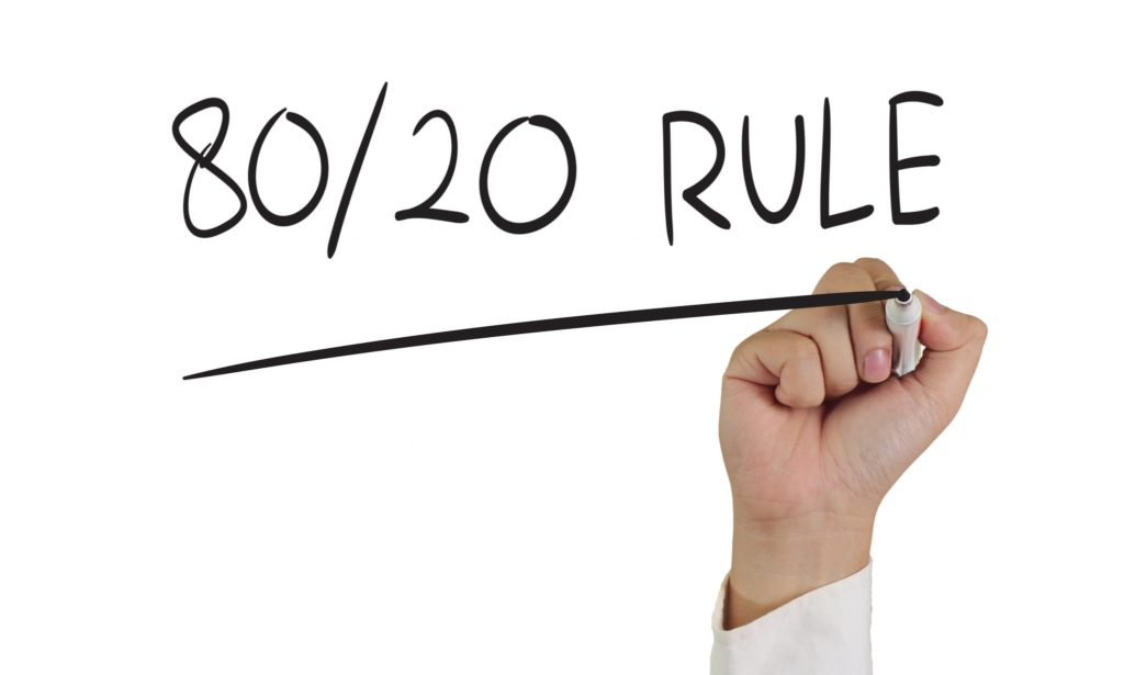 80/20 rule principle