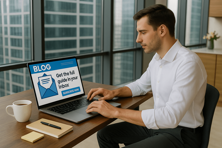 writing a blog post