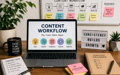 5 Content Workflows Small Businesses Are Using to Stay Consistent Without Burning Out