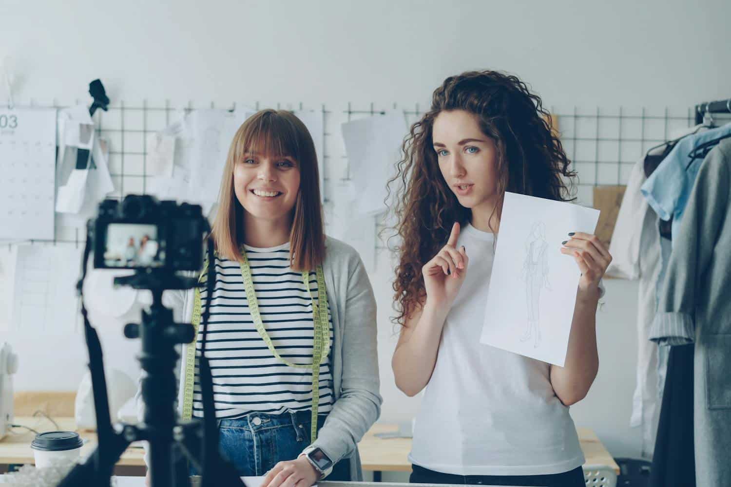 creating a video content showing step by step process