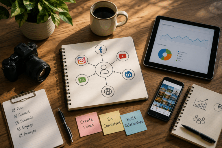 How to Build a Multi-Channel Marketing Strategy Without a Large Team or Budget