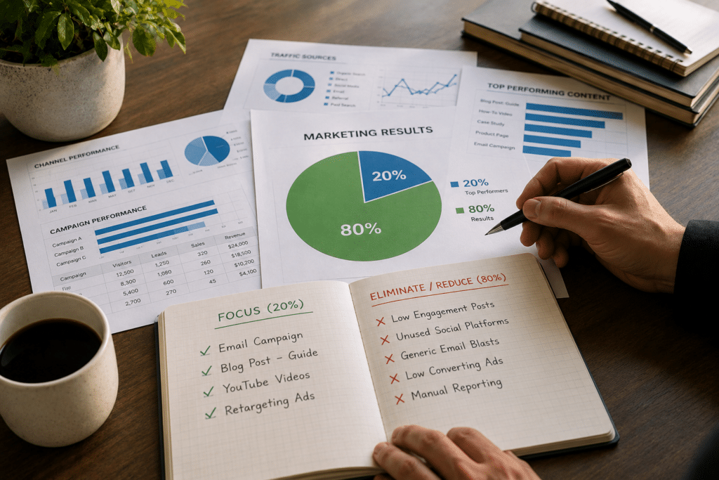 studying the 80/20 rule in marketing
